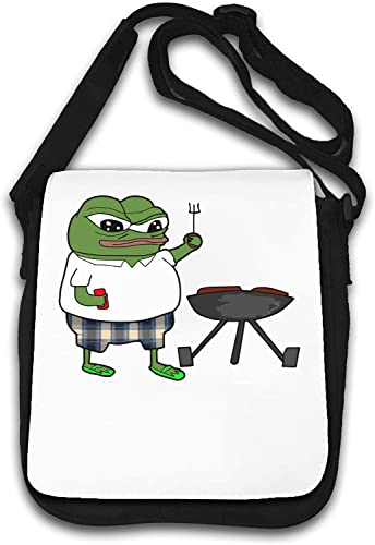 Sac bandoulière Barbeque Pepe The Frog fini les poches pleines