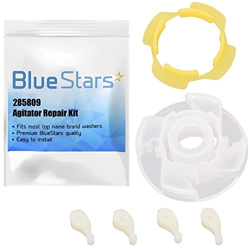 BlueStars Ultra Durable 285809 Washer Short Cam Agitator Repair Kit - Compatible with Whirlpool &...