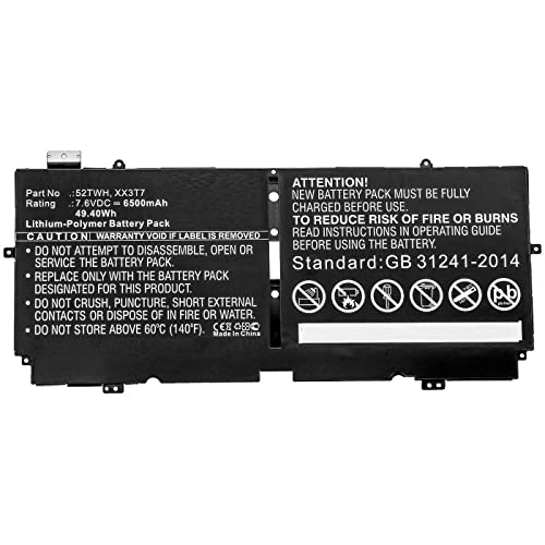 Image of CoreParts Laptop Battery for Dell 51.00Wh 7.6V 6710mAh 49.40Wh MBXDE-BA0222