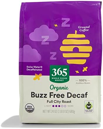 365 by Whole Foods Market, Coffee Decaf Morning Blend Organic Ground, 24 Ounce