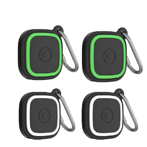 YLPINGAA �ی�P�[�X For UGREEN Finder Duo/UGREEN FineTrack Smart Finder �Ή� �p�̃P�[�X �V���R�� �J�o�[ ���^ ����~�� �ϏՌ� �h�� �h�o ���[ �S�ʕی� (4��)
