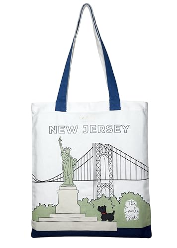 RADLEY London New Jersey Statue of Liberty Responsible Medium Canvas Tote Bag
