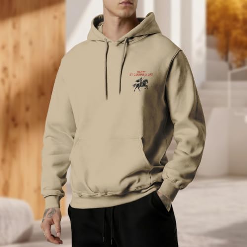 Chaquetones de invierno masculinos sudadera con capucha cómoda que no aprieta 2