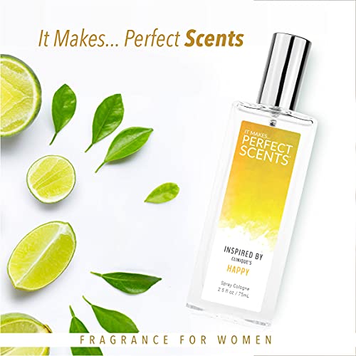Perfect Scents Fragrances | Inspired By Clinique's Happy | Women’s Eau De Toilette | Vegan, Paraben Free, Phthalate Free | Never Tested On Animals | 2.5 Fluid Ounces #TOP1