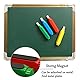 Bunter Kreidehalter Kunststoff Kreidehalter Magnetischer Kreide Holder Tafel Kreidehalter Kreidehalter Ausziehbar für Kreidetafel, Zeichentafel, Kinder, Lehrer, Büro Und Heimschule, 4 Stücke