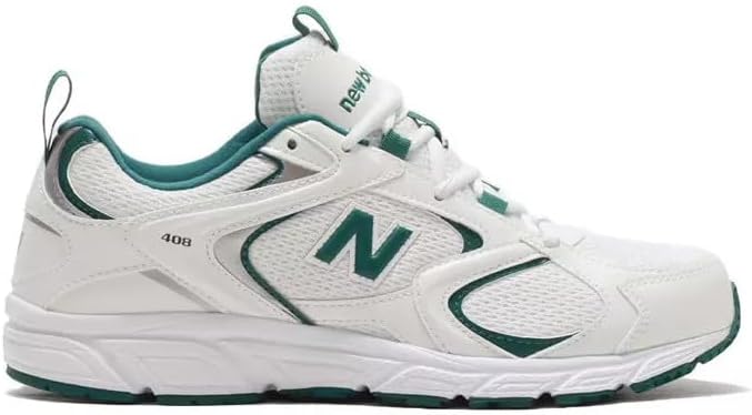 New Balance Unisex U4084oj Trainers, White Green, 8.5