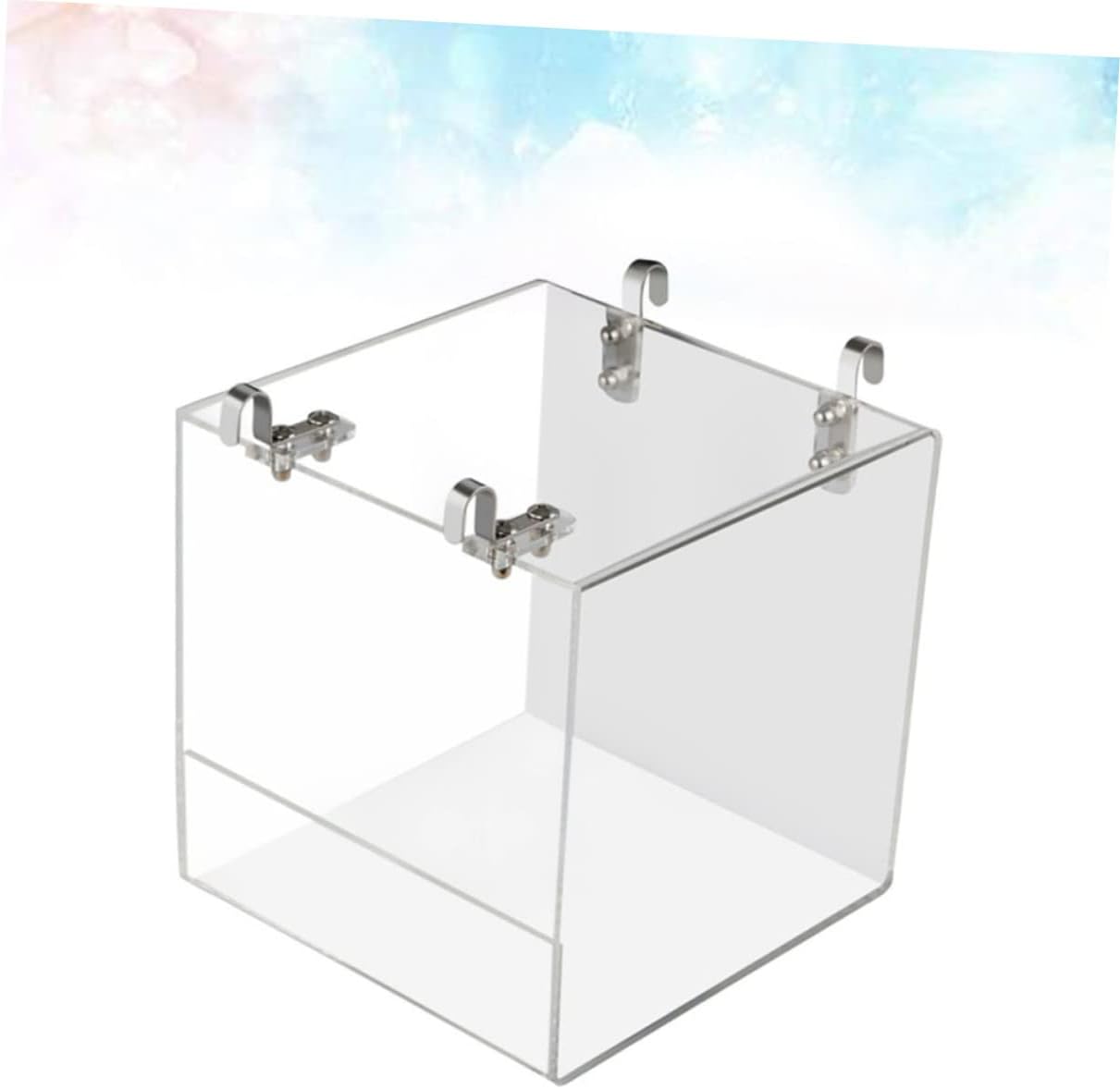 Bird Bath Basin Acrylic Thickened Tub Hanging Shower for Birds Parrot Bathing Tub Bird Bath