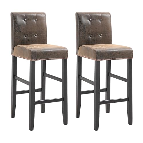 Tabouret de bar avec dossier confortable pour en finir avec le mal de dos à table