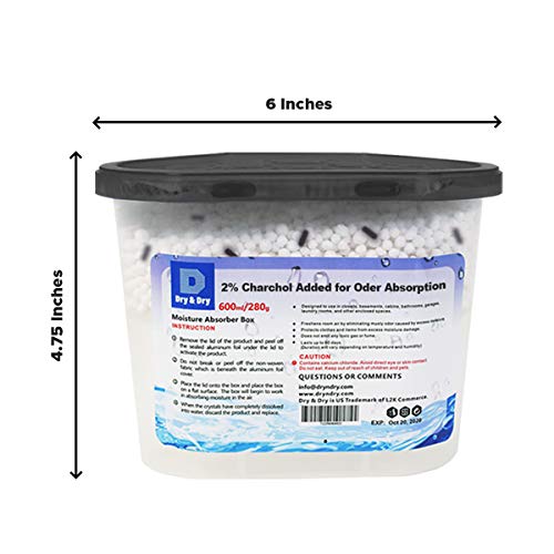 image for Dry & Dry 4 Pack [Net 10.1 Oz/Pack] Premium Moisture Absorbers to Cont