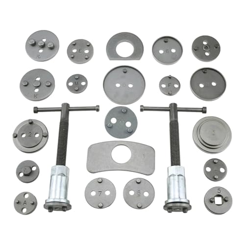 Herramienta de pistón de freno | Kit de almohadillas de disco de pistón - Herramienta de compresor de freno - para servicio de reparación de motocicleta, camión, bicicleta, bicicleta trasera