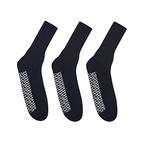 Noble Health Care Diabetic Non Skid Hospital Slipper Socks 6 Pack3