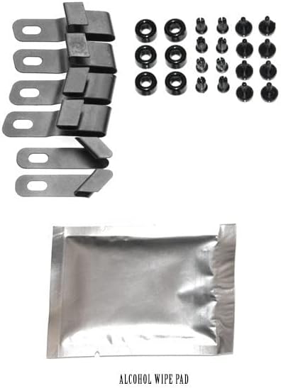 WellVisors Window Visors Wind Deflectors Compatible with Fiat 500L Series 2014-2020 Premium Series Rain Guards 3-847FA002