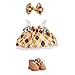 Ezcora Doll Costume, 5 Pack Clothes for 6