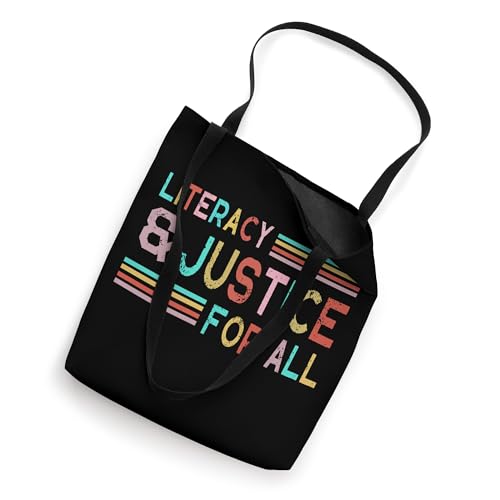 Bolso tote Literacy And Justice For All miniatura 2