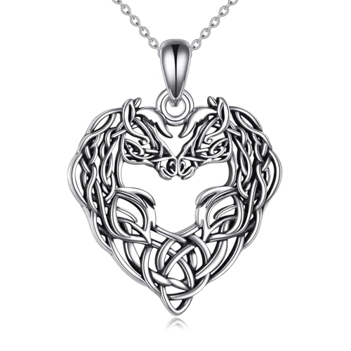 Discover the ONEFINITY Horse Necklace: A Beautiful Celtic Kn