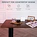 VICTORY RELAX Natural Hevea Wood Table Top - Large 48 x 25 x 1.5 Inch Solid Wood Slab - 4ft Unfinished Butcher Block Ideal for Custom Dining Table, Desk, Kitchen Countertop, Coffee Table, DIY Projects