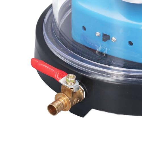 Image of Fabater Vacuum Jar with Base, Sound Physics Demonstration, Vacuuming Demonstration Hood Teaching Tools for Classroom Laboratory, Vacuum Jar Set, Easy