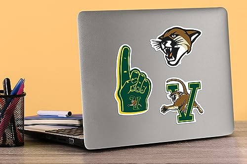 Image of University of Vermont 9ct Vinyl Large Deluxe Stickers Variety Pack - Laptop, Water Bottle, Scrapbooking, Tablet, Skateboard, Indoor /Outdoor - Set of 9