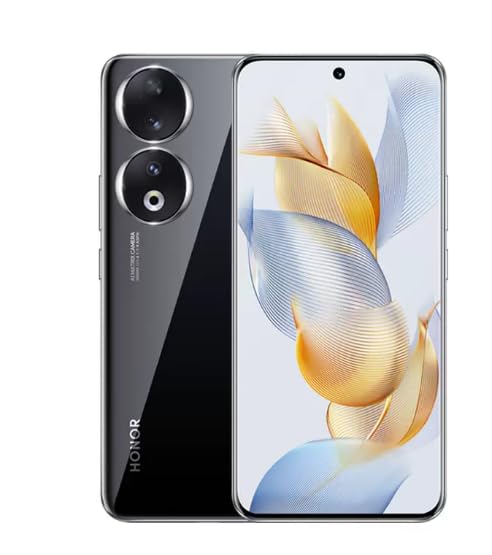 HONOR 90 - Teléfono móvil, 200MP Triple cámara de 6,7' con pantalla curvada AMOLED 120Hz, Smartphone 5G 12GB+512GB, batería 5000mAh, Supercharge 66W, Dual SIM, Android 13, Negro