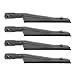 VICOOL hyB935 (4-Pack) Cast Iron Burner for Brinkmann, Kenmore, Grill Zone and Other Grills (12 7/8'' X 2 1/8'')