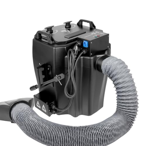 Máquina de humo bajo, 6000W, máquina profesional de niebla de hielo seco a base de agua para bodas, Halloween y efectos de escenario miniatura 1