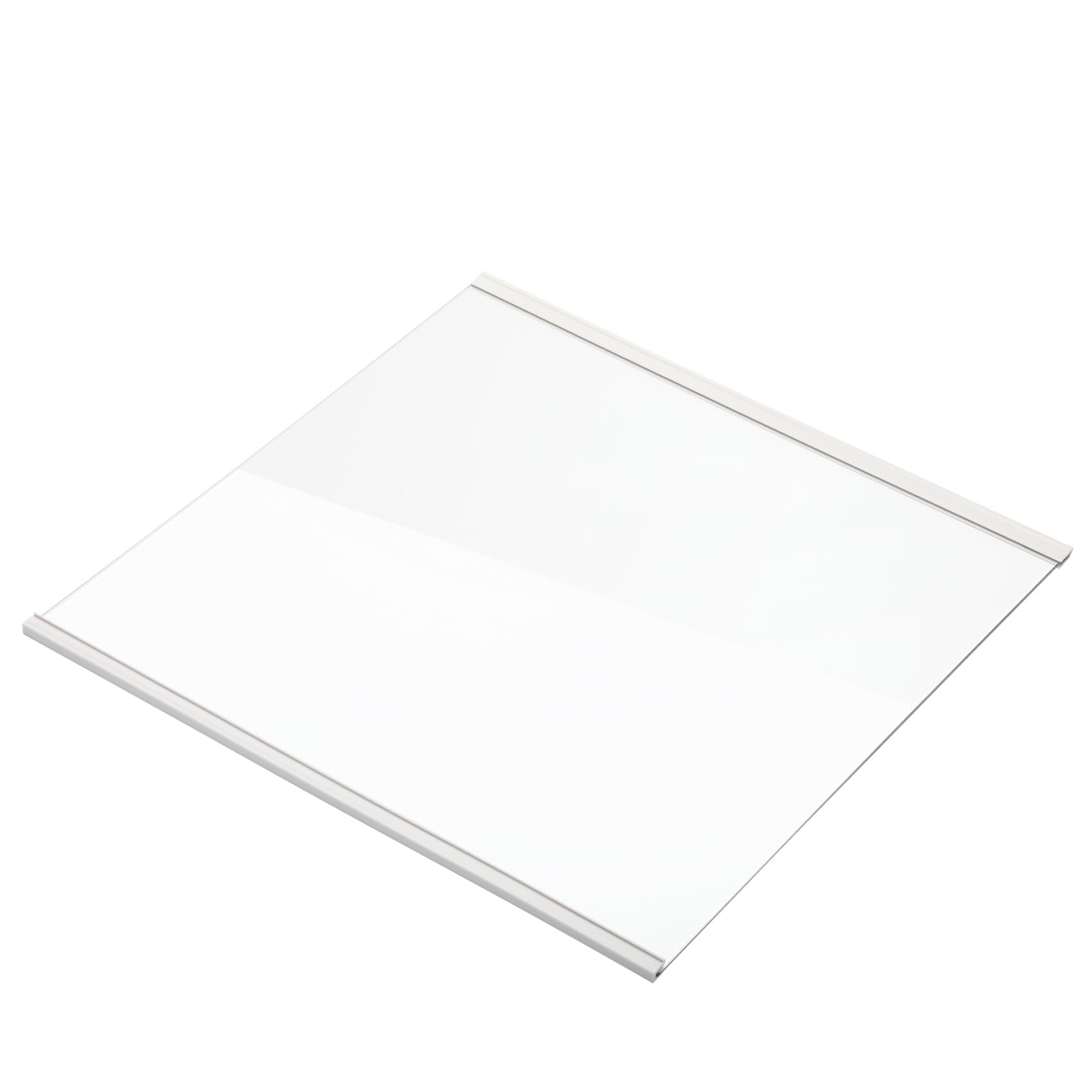 Upgraded DA97-20647A Refrigerator Glass Shelf Replacement for Samsung Fridge Upper Glass Shelf Assembly, Fits RS27T5200SG RS27T5200SR/AA RS27T5201SR/AA RS27T5561SR/AA Tempered Glass Upper Shelf