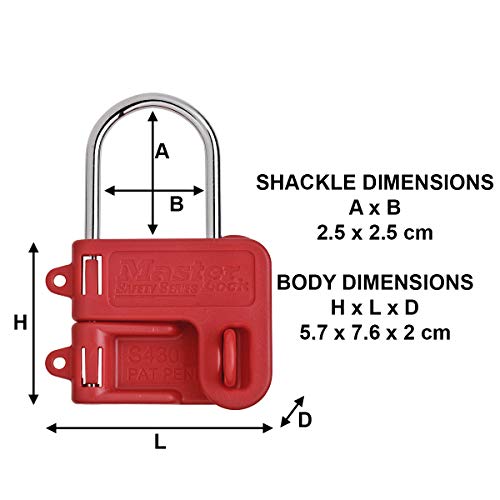 Image of Master Lock - S430 4mm Lockout Hasp