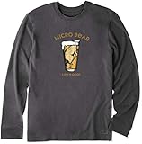 Life is Good Mens Beer Graphic T-Shirts Long Sleeve Collection