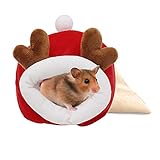 Diseño de cama cueva para dormir mejor: esta cama para mascotas tiene un diseño similar a una cueva, ideal para mascotas pequeñas. El saco de dormir está abierto por un lado y proporciona un entorno seguro para mantener a sus mascotas seguras mientras descansan.