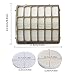Replacement for Shark Navigator dlx Filter NV60 NV70 NV80 Replacement Filters,NV71,NV90,UV420 NV90 26 NV95 NV130 NV141 and NVC80C, Compare to Part # XFF80 & XHF80(2 Hepa & Foam & Felt Filters)