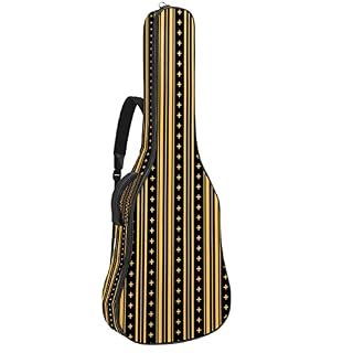 Hondank Housse de protection rembourrée pour guitare classique acoustique Lavande, Multicolor 02, 42.9×16.9×4.7 in… - Les Beatles, Paul McCartney, John Lennon, RIngo Starr, George Harrison