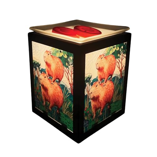 Diffuseur d'huiles essentielles capybara et brûleur de cire - 6
