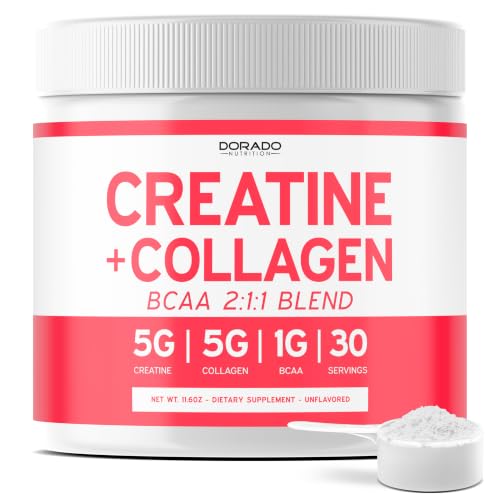 Creatine 5G with Collagen BCAA 2:1:1