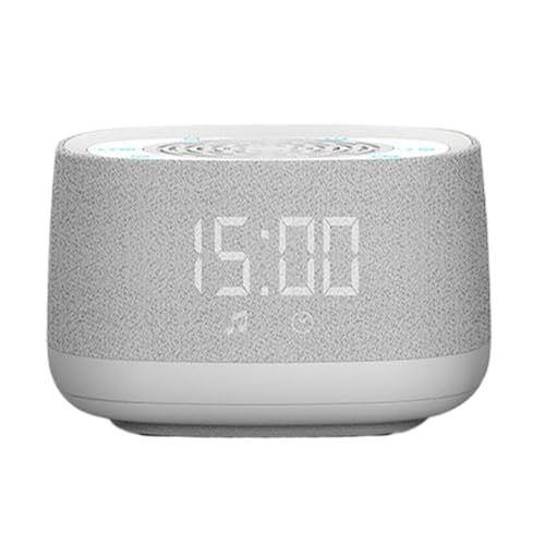 Máquina de sonido inalámbrica, altavoz portátil de ayuda para dormir, con función de relajación central, dispositivo relajante de ruido para nuevos padres, viajeros, profesionales ocupados, ses