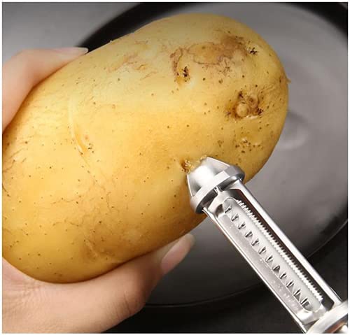 Dzhzuj Multifunctionele Plantaardige Peeler, Groentesnijder & Fruit Dunschiller Appelschiller Komkommer Julienne Slicer… - Image 7