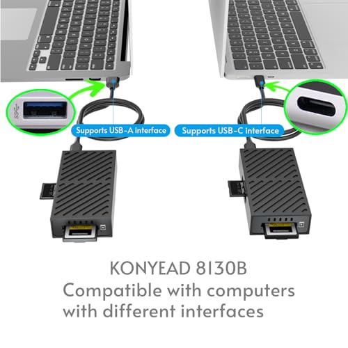 Lector y Enclosure 3 en 1 M.2 NVMe, CFexpress B, SD USB-C miniatura 3