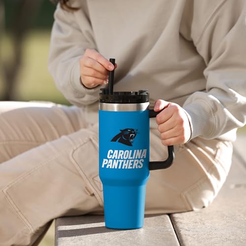 Image of FOCO NFL unisex-adult NFL Team Logo Insulated Travel Mug 40oz XL Tumbler