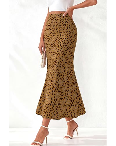 Image of BTFBM Satin Skirts for Women Trendy 2026 Summer Fall