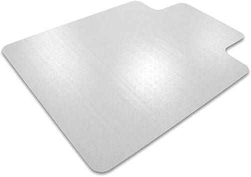 Floortex Advantagemat Vinyl Lipped Chair Mat for Carpets up to 3/8" - 36" x 48"