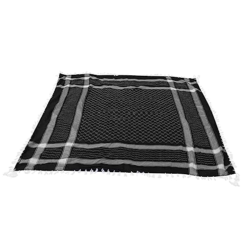 GALPADA Men's Scarf Headband Arab Headscarf Tassels Fashionable Square Bandana for Outdoor Sports