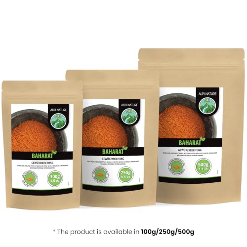 Alpi Nature Mieszanka Przypraw Baharat 100g, Przyprawa Baharat do Doner Kebap, Bliskowschodnie Przyprawy