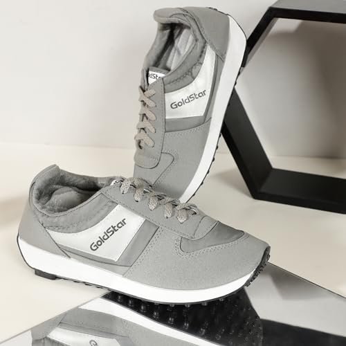 Image of GOLDSTAR 602 Men's Stylish Casual Sneakers Shoes | Lace-Up Lightweight Sports Running Shoes for Men | Comfortable Walking,Runing Gym Training, Jogging, Footwear