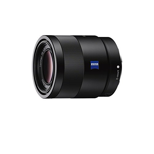 Sony SEL55F18Z Sonnar T* FE 55mm F1.8 ZA Full-frame E-mount Prime Zeiss Lens (Renewed)