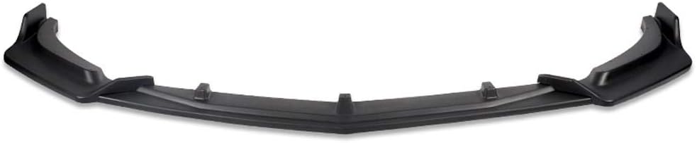 PU/503 Unpainted Matte Black Front Bumper Body Kit Lip 3PCS Compaitble with 2019&Up Chevy Malibu