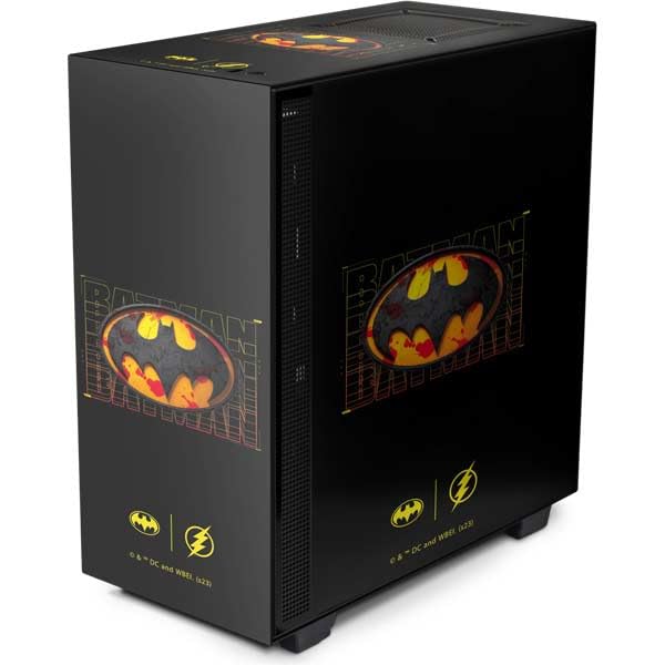 Skin Gaming compatible con gabinete NZXT H510 Compacto ATX Mid-Tower - Diseño Batman Bloody Logo miniatura 1