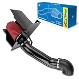 PHILTOP 3.75' Cold Air Intake Kit System + Heat Shield Compatible with Hummer H2 2003...