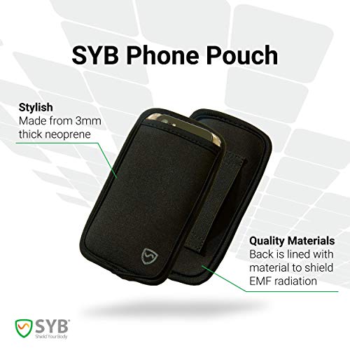 SYB Phone Pouch, EMF Radiation Protection Sleeve, Regular