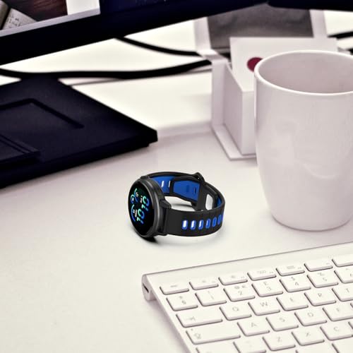 Correa de silicona 20mm compatible Garmin Vivoactive 6 miniatura 5