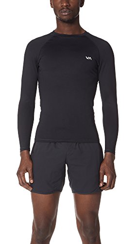 RVCA Sport Va Sport Long Sleeve Compression Shirt Black Small