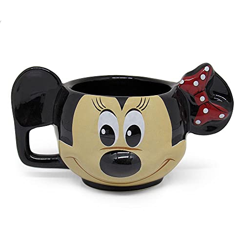 10024200 - CANECA FORMATO 3D 300ML MINNIE VINTAGE